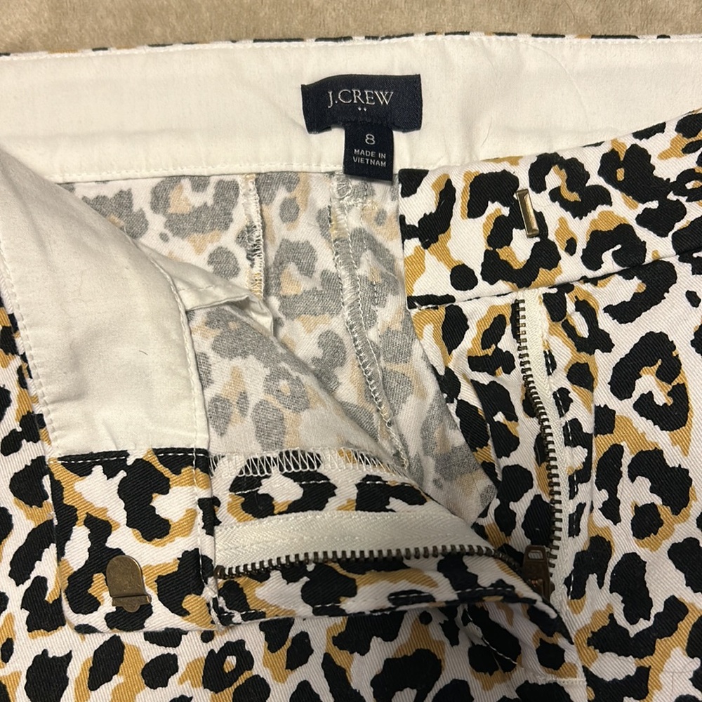 JCrew leopard print shorts - Picture 3 of 3